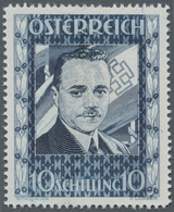 Österreich: 1936, 10 Schilling Freimarke "Bundeskanzler Dr. Engelbert Dollfuß". Diese Marke Wurde Im - Covers & Documents