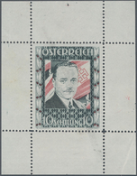 Österreich: 1936, 10 Schilling Freimarke "Bundeskanzler Dr. Engelbert Dollfuß". Diese Marke Wurde Im - Covers & Documents