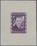 Österreich: 1936, 10 Schilling Freimarke "Bundeskanzler Dr. Engelbert Dollfuß". Diese Marke Wurde Im - Briefe U. Dokumente