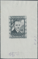 Österreich: 1936, 10 Schilling Freimarke "Bundeskanzler Dr. Engelbert Dollfuß". Diese Marke Wurde Im - Briefe U. Dokumente