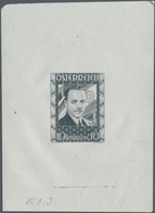 Österreich: 1936, 10 Schilling Freimarke "Bundeskanzler Dr. Engelbert Dollfuß". Diese Marke Wurde Im - Lettres & Documents