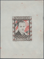 Österreich: 1936, 10 Schilling Freimarke "Bundeskanzler Dr. Engelbert Dollfuß". Diese Marke Wurde Im - Covers & Documents