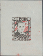 Österreich: 1936, 10 Schilling Freimarke "Bundeskanzler Dr. Engelbert Dollfuß". Diese Marke Wurde Im - Lettres & Documents