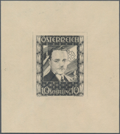 Österreich: 1936, 10 Schilling Freimarke "Bundeskanzler Dr. Engelbert Dollfuß". Diese Marke Wurde Im - Covers & Documents