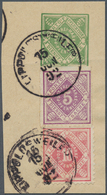 Württemberg - Marken Und Briefe: 1892: 5 Pfg. Dunkelrotviolett UNGEZÄHNT - Sog. "Lippoldsweiler-Prov - Andere & Zonder Classificatie