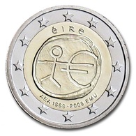Irlanda 2009 2 € Euros Conmemorativos X Aniv. De EMU Unión Económica Y Monetar - Unclassified