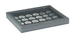 LINDNER 2367-2124CE NERA M PLUS COIN CASE WITH A BLACK - Ohne Zuordnung