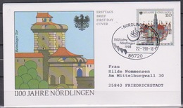 BRD FDC 1998 Nr.1965  1100 Jahre Nördlingen  ( D 4166 ) Günstige Versandkosten - 1991-2000