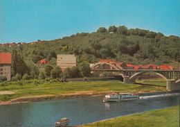 D-32602 Vlotho - An Der Weser - Brücke - Dampfer - Railway - Bahnhofsbebäude - Vlotho