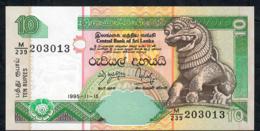 SRI LANKA P108  10 RUPEES 1995 #M/239       UNC. - Sri Lanka