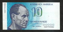 FINLANDIA - SUOMEN PANKKI - 10 MARKAA (1986) - Finnland