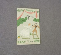 étiquette Ancienne Parfum Jeux De Mury - Labels