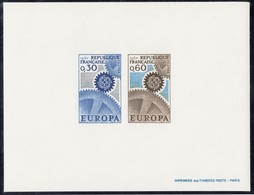 France - 1967 - 0.30-0.60 CEPT 519/520 Epreuve De Luxe - Other & Unclassified