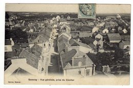 Cpa SAVENAY Vue Générale Prise Du Clocher - Savenay