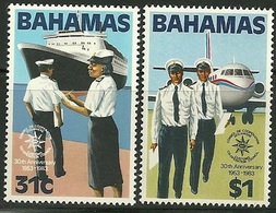BAHAMAS :  SHIP And AIRPLANE   MNH - Bahamas (1973-...)