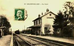 90 GRANDVILARD  LA GARE  Bon état Machine - Grandvillars