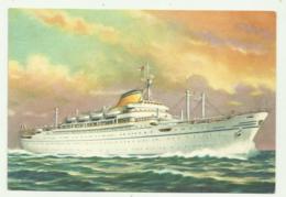 M/S EUROPA    ILLUSTRATA - LLOYD TRIESTINO - NV  FG - Steamers