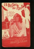Partition Ancienne - Le Bistrot Du Port - Lys Gauty - - Jazz