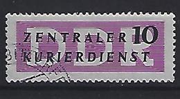 Germany (DDR) 1956 Dienstmarken Fur Den ZKD (o) Mi.6 - Oblitérés