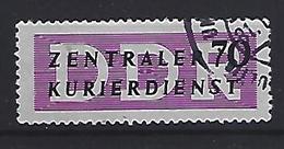 Germany (DDR) 1956 Dienstmarken Fur Den ZKD (o) Mi.9 - Usados