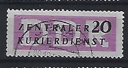 Germany (DDR) 1956 Dienstmarken Fur Den ZKD (o) Mi.7 - Used