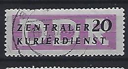 Germany (DDR) 1956 Dienstmarken Fur Den ZKD (o) Mi.7 - Gebraucht