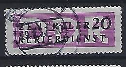 Germany (DDR) 1956 Dienstmarken Fur Den ZKD (o) Mi.7 - Oblitérés