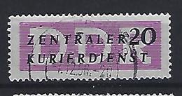 Germany (DDR) 1956 Dienstmarken Fur Den ZKD (o) Mi.7 - Usati