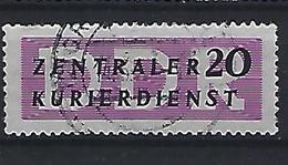 Germany (DDR) 1956 Dienstmarken Fur Den ZKD (o) Mi.7 - Oblitérés