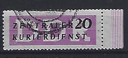 Germany (DDR) 1956 Dienstmarken Fur Den ZKD (o) Mi.7 - Usati