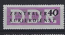 Germany (DDR) 1956 Dienstmarken Fur Den ZKD (**) MNH Mi.8 - Mint