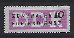 Germany (DDR) 1957 Dienstmarken Fur Den ZKD (**) MNH  Mi.I - Mint