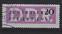 Germany (DDR) 1957 Dienstmarken Fur Den ZKD (o) Mi.II - Usados