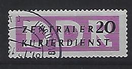 Germany (DDR) 1957 Dienstmarken Fur Den ZKD (o) Mi.II - Usados