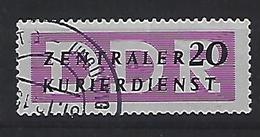 Germany (DDR) 1957 Dienstmarken Fur Den ZKD (o) Mi.II - Gebraucht