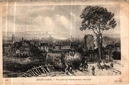 ANCIEN PARIS - VUE PRISE DE MENILMONTANT VERS 1840 - Other