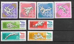 Mongolie  N° 171 à 178 Jeux Olympiques De Rome  Neufs * *  TB  = MNH  VF    - Sommer 1960: Rom