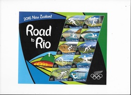 Nouvelle-Zélande N°3218 à 3227**  Jeux Olympiques D'été 2016 à Rio - Nuevos