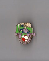 Pin's Police / Paris 13 - Football (version Vert Signé Ballard 1992 Doré Or Fin) Hauteur: 2,6 Cm - Police