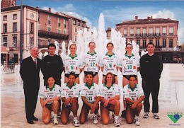 Albi (Tarn) - 24è Salon De La Carte Postale (11 Mars 2001) - Equipe Pro Féminine De L'USSPA Volley-Ball - Volleybal