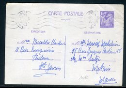 Entier Postal Type Iris De Toulouse Pour Le Maroc En 1945 - Réf N 43 - Cartoline Postali E Su Commissione Privata TSC (ante 1995)