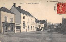 Cheilly        71       Place De La Mairie        (voir Scan) - Autres & Non Classés