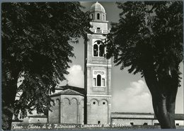 °°° Cartolina - Fano Chiesa Di S. Paterniano Campanile Del Sansovino Nuova °°° - Fano