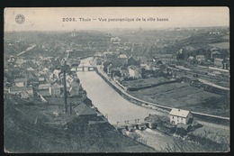 THUIN  VUE PANORAMIQUE DE LA VILLE BASSE - Thuin