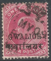 Gwalior (India). 1903-11 KEVII. 1a Used. SG 49A - Gwalior