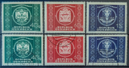 AUSTRIA 1949 - MLH And Canceled - ANK 955-957 - Complete Set - Oblitérés