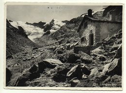 VALS GR Zervreilahorn Läntahütte S.A.C. Sektion Bodan Romanshorn Hirten Mit Schafen Stempel Hütte - Vals