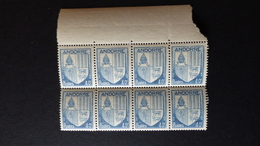 ANDORRE - YT N° 95 ** Bloc De 8 Timbres + BDF - Unused Stamps