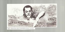 ** 1 X JOHNNY  WEISSMÜLLER ---TARZAN---knipsel ! - Swimming