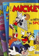 Bandes Dessinées: Lot 4 Magazines Journal De Mickey En L'etat (voir Description) - Journal De Mickey